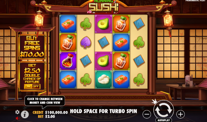 Слот недели — Running Sushi от Pragmatic Play